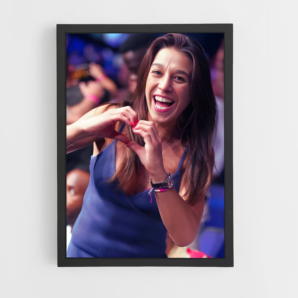 Poster La Voix de Joanna – affiche MMA (vue 2)